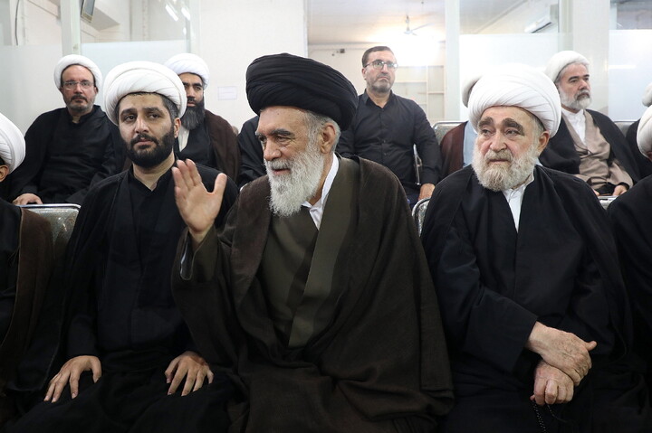 تصاویر/ مراسم گرامیداشت قائد شهید امت از سوی آیت الله العظمی سیستانی در قم