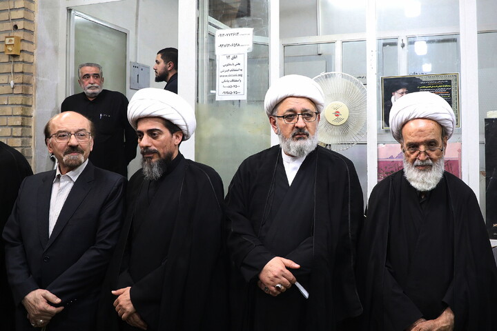 تصاویر/ مراسم گرامیداشت قائد شهید امت از سوی آیت الله العظمی سیستانی در قم