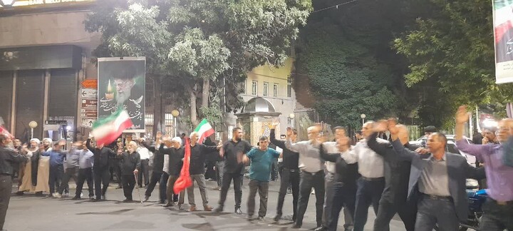 تصاویر / قیام مردم اسکو برای خونخواهی رهبر شهید