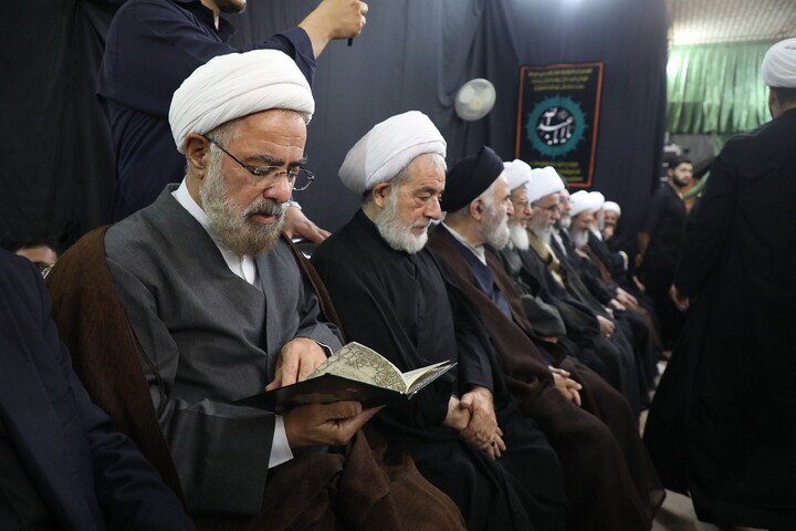 تصاویر/ مراسم گرامیداشت قائد شهید امت از سوی آیت الله العظمی سیستانی در قم