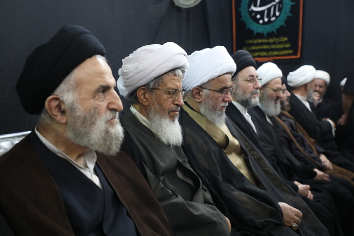 تصاویر/ مراسم گرامیداشت قائد شهید امت از سوی آیت الله العظمی سیستانی در قم