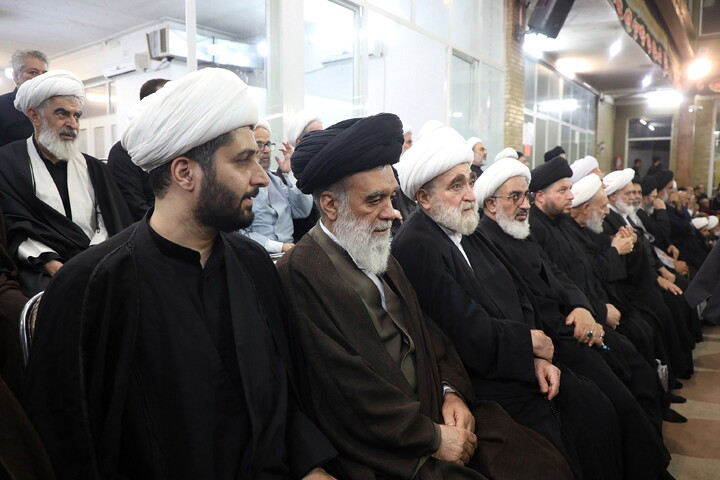 تصاویر/ مراسم گرامیداشت قائد شهید امت از سوی آیت الله العظمی سیستانی در قم