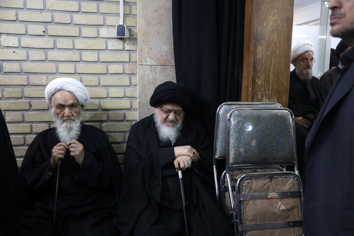 تصاویر/ مراسم گرامیداشت قائد شهید امت از سوی آیت الله العظمی سیستانی در قم