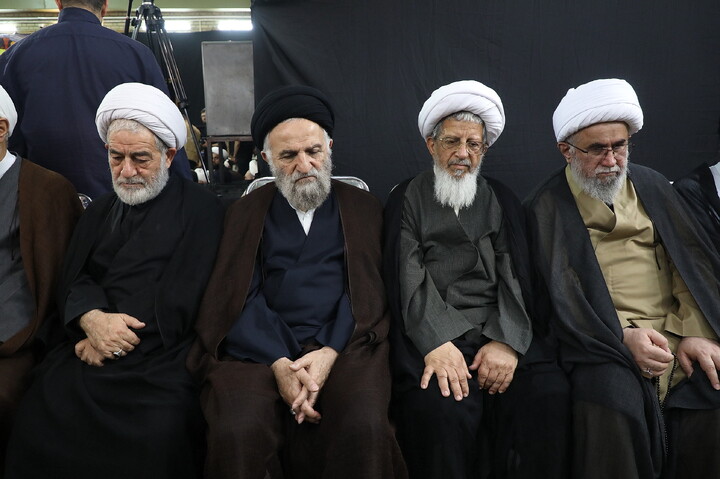 تصاویر/ مراسم گرامیداشت قائد شهید امت از سوی آیت الله العظمی سیستانی در قم