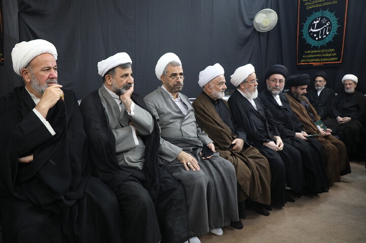 تصاویر/ مراسم گرامیداشت قائد شهید امت از سوی آیت الله العظمی سیستانی در قم