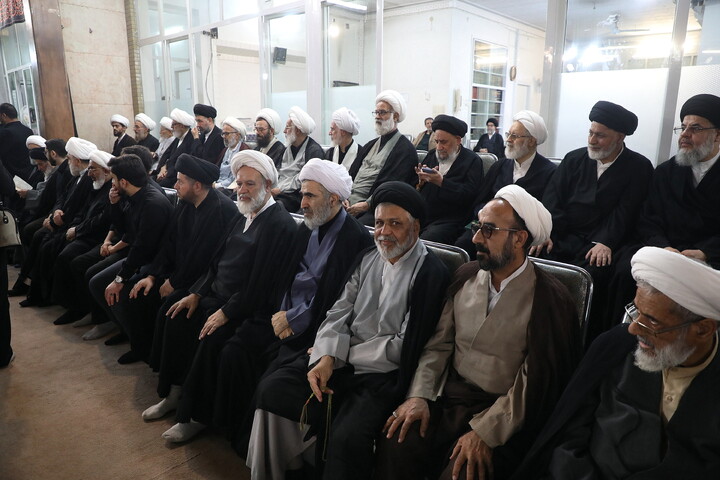 تصاویر/ مراسم گرامیداشت قائد شهید امت از سوی آیت الله العظمی سیستانی در قم