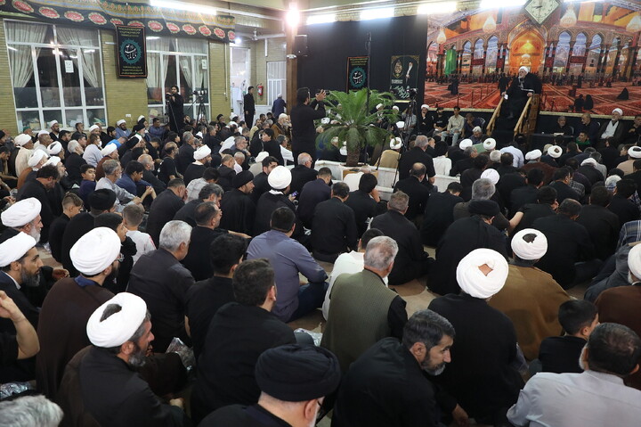تصاویر/ مراسم گرامیداشت قائد شهید امت از سوی آیت الله العظمی سیستانی در قم