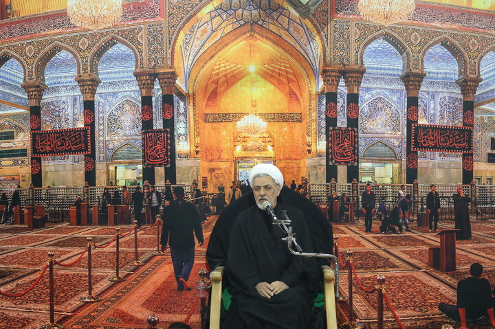 تصاویر/ مراسم گرامیداشت قائد شهید امت از سوی آیت الله العظمی سیستانی در قم