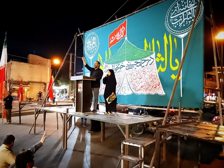 تصاویر / قیام مردم خرمدره برای خونخواهی رهبر شهید