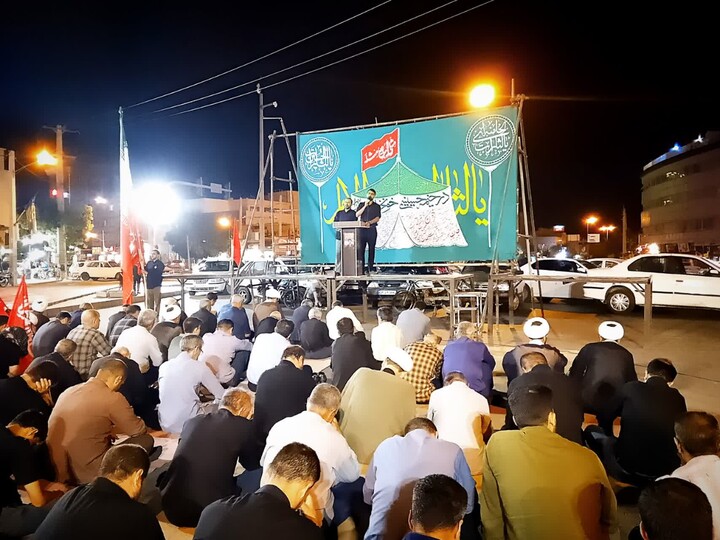 تصاویر / قیام مردم خرمدره برای خونخواهی رهبر شهید