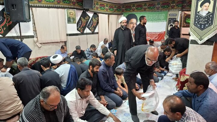تصاویر/ مراسم عزاداری دهه سوم محرم در رودان