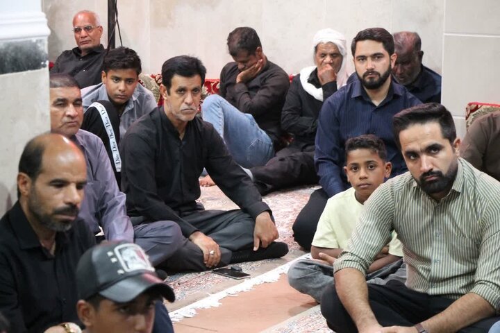 تصاویر/ مراسم عزاداری دهه سوم محرم در رودان