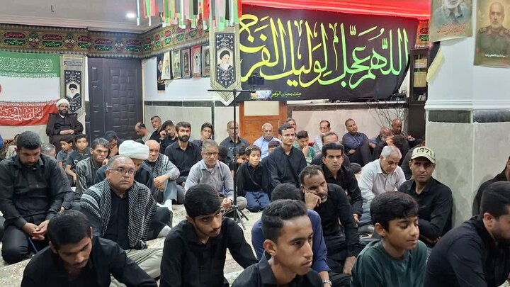 تصاویر/ مراسم عزاداری دهه سوم محرم در رودان