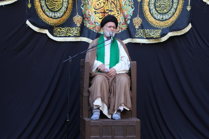 تصاویر/ دومین روز از مراسم هفتم رهبر شهید امت در حوزه علمیه یزد برگزار شد