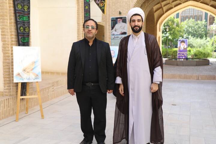 تصاویر/ دومین روز از مراسم هفتم رهبر شهید امت در حوزه علمیه یزد برگزار شد