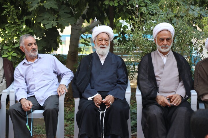 تصاویر/ دومین روز از مراسم هفتم رهبر شهید امت در حوزه علمیه یزد برگزار شد