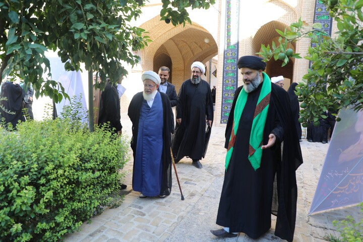 تصاویر/ دومین روز از مراسم هفتم رهبر شهید امت در حوزه علمیه یزد برگزار شد