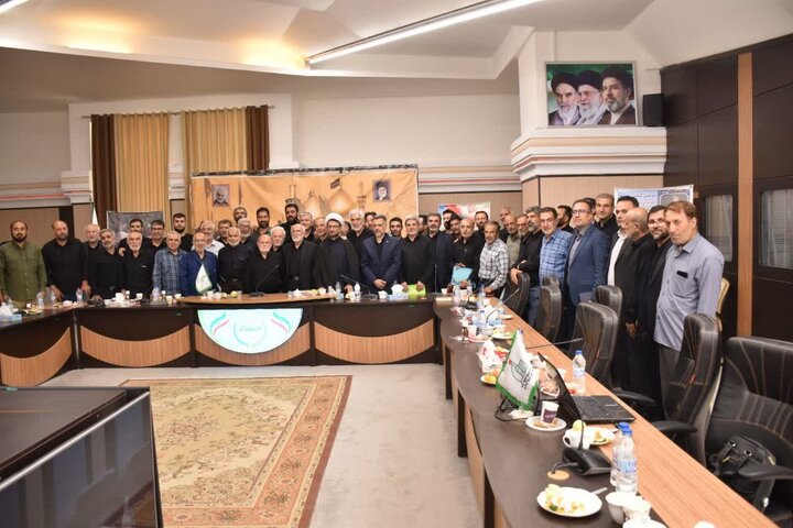 تصاویر / همایش مدیران اجرایی مواکب اربعین حسینی استان قزوین