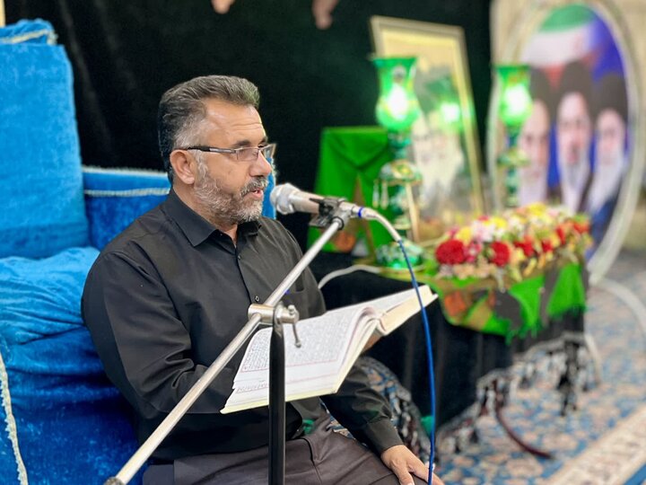 تصاویر/ آیین بزرگداشت «قائد و آقای شهید ایران» در بافق برگزار شد