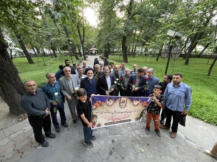 تصاویر/ حضور امام جمعه نوشهر در مراسم غبارروبی قبور شهدای باغ نوید، به همراه اعضای شورای نگهبان