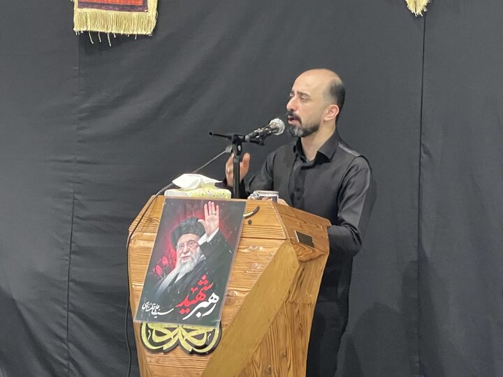 تصاویر/ حضور امام جمعه نوشهر در مراسم بزرگداشت رهبر شهید (ره) در مسجد قائم گردگل