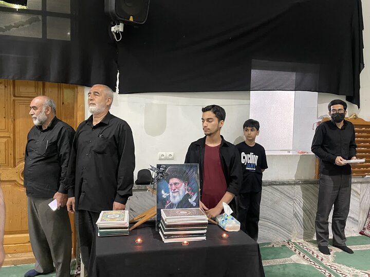 تصاویر/ حضور امام جمعه نوشهر در مراسم بزرگداشت رهبر شهید (ره) در مسجد قائم گردگل