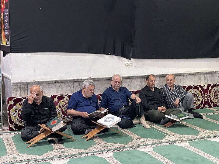 تصاویر/ حضور امام جمعه نوشهر در مراسم بزرگداشت رهبر شهید (ره) در مسجد قائم گردگل