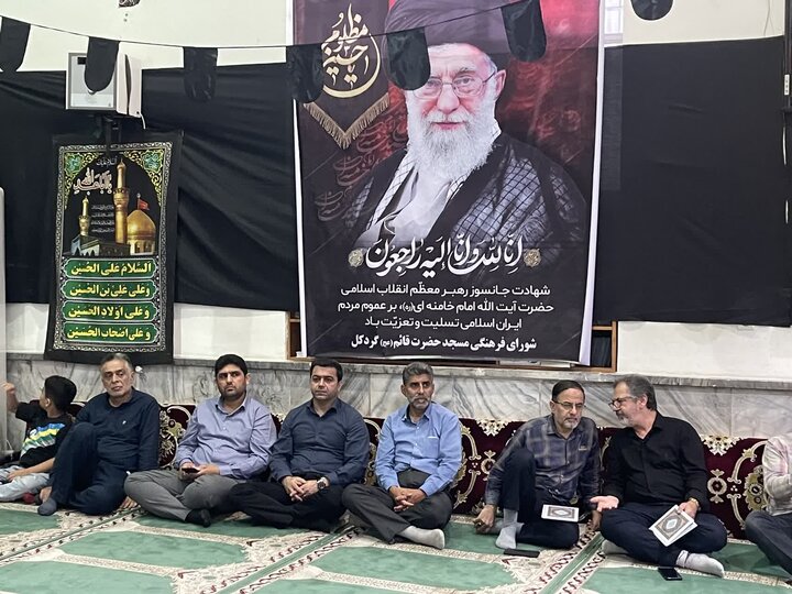 تصاویر/ حضور امام جمعه نوشهر در مراسم بزرگداشت رهبر شهید (ره) در مسجد قائم گردگل