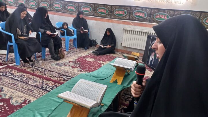 تصاویر/ مراسم بزرگداشت قائد امت در مدرسه‌ علمیه‌ فاطمه‌ الزهر ا‌لبتول‌(س) کشکوئیه