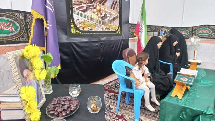 تصاویر/ مراسم بزرگداشت قائد امت در مدرسه‌ علمیه‌ فاطمه‌ الزهر ا‌لبتول‌(س) کشکوئیه