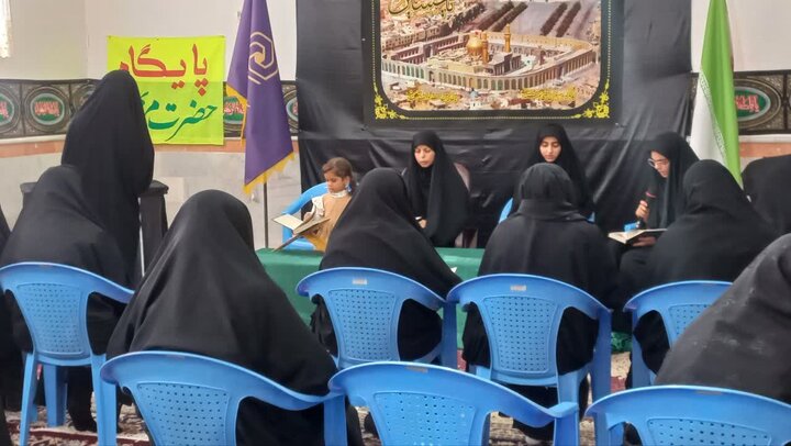تصاویر/ مراسم بزرگداشت قائد امت در مدرسه‌ علمیه‌ فاطمه‌ الزهر ا‌لبتول‌(س) کشکوئیه