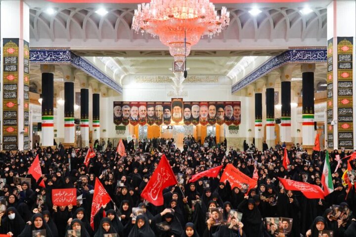 فریاد خون‌خواهی زنان قم از قاتلان امام شهید ایران