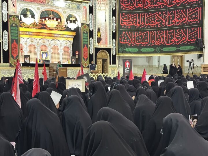 فریاد خون‌خواهی زنان قم از قاتلان امام شهید ایران