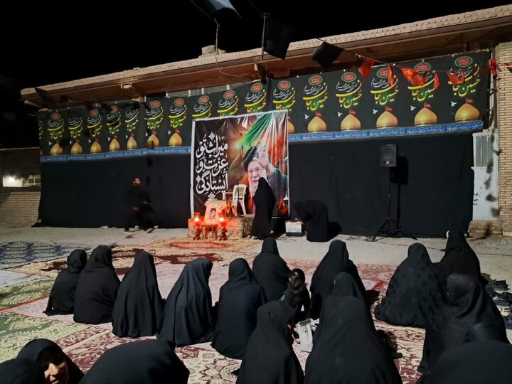 تصاویر/ مراسم بزرگداشت قائد امت در مدرسه علمیه الزهرا(س) شهداد