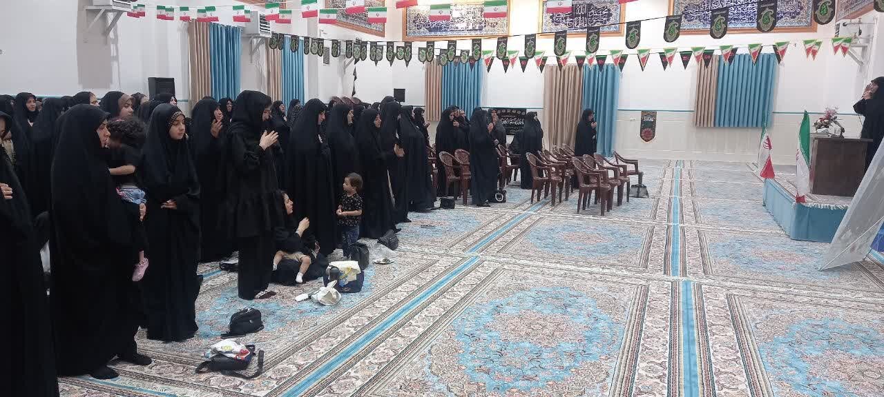 تصاویر/ مراسم بزرگداشت قائد امت در مدرسه‌ علمیه‌ الزهرا(س) شهربابک