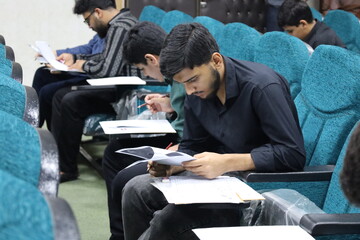 تصاویر / آزمون ورودی حوزه علمیه استان مازندران