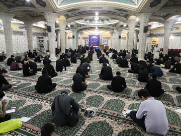 گزارش ویدئویی از آزمون ورودی حوزه علمیه قم
