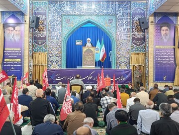 تصاویر/ آیین عبادی سیاسی نمازجمعه امروز شهر بوشهر