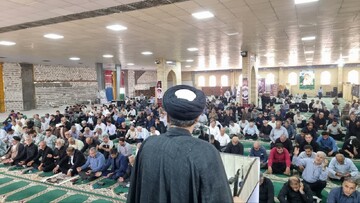 نماز جمعه گناوه به روایت تصویر