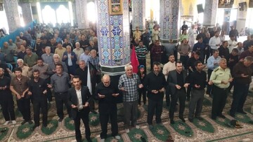 تصاویر/ اقامه نمازجمعه شهر کوهبنان