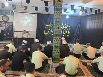 تصاویر/ برگزاری مراسم شهادت قائد امت در ساوه