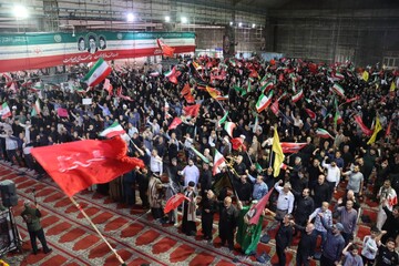 تصاویر/ تجمع امت حزب الله و خونخواه ولایت اهواز به مناسبت هفتم شهادت رهبر انقلاب