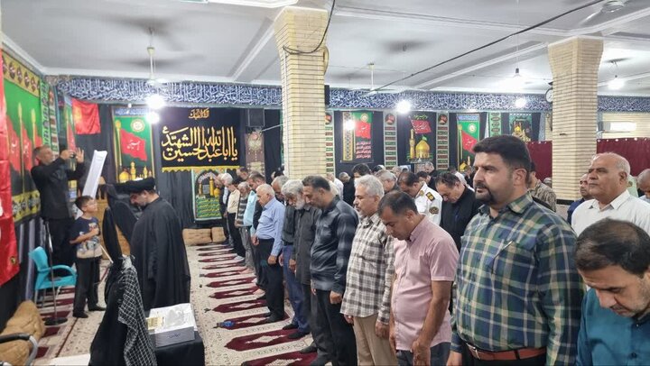 تصاویر/ هفتمین روز خاکسپاری رهبر شهید در گناوه