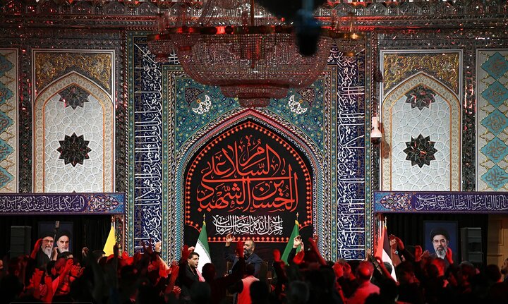 تصاویر/ مراسم عزاداری دهه سوم محرم در حرم حضرت عبدالعظیم(ع)