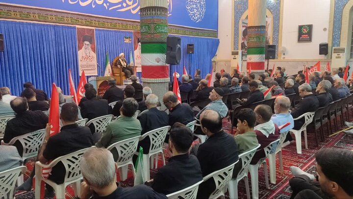 تصاویر/ مراسم بزرگداشت قائد شهید امت اسلام در سفیدشهر