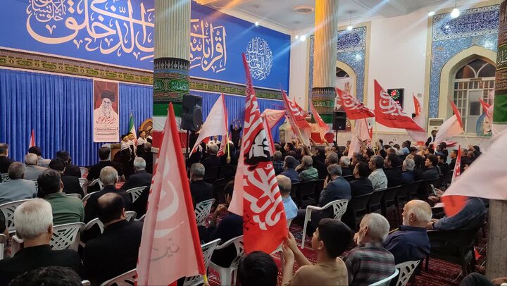 تصاویر/ مراسم بزرگداشت قائد شهید امت اسلام در سفیدشهر