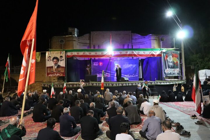 تصاویر/ صد و سی و هشتمین موج اجتماع مردمی تکاب در حمایت از نظام اسلامی