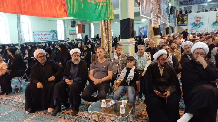 تصاویر/ مراسم بزرگداشت آقای شهید ایران و شهدای جنگ رمضان در میاندوآب