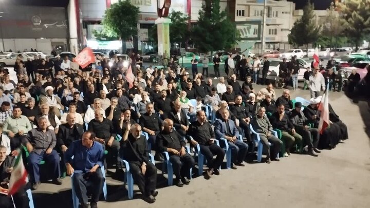 تصاویر/ موج صد و سی و هشتم ای تجمعات مردمی در میاندوآب