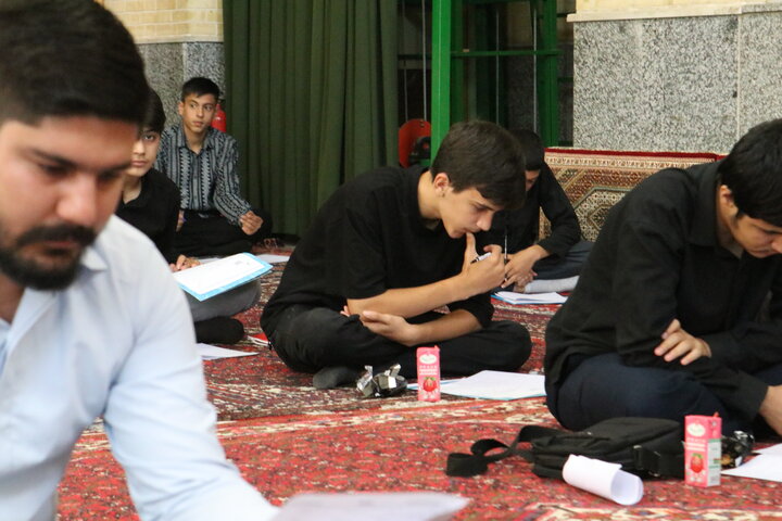 تصاویر/ آزمون ورودی ۱۴۰۵-۱۴۰۶ حوزه علمیه همدان